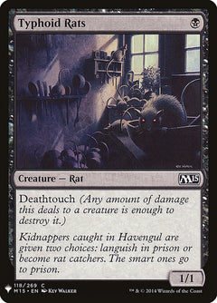 Typhoid Rats [Mystery Booster]-1