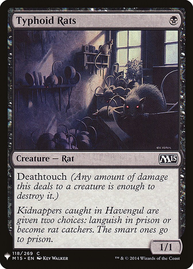 Typhoid Rats [Mystery Booster]-1