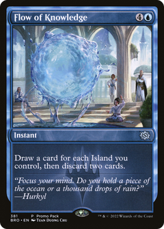 Flow of Knowledge (Promo Pack) [The Brothers' War Promos]-1