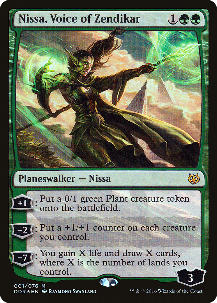 Nissa, Voice of Zendikar [Duel Decks: Nissa vs. Ob Nixilis]-1