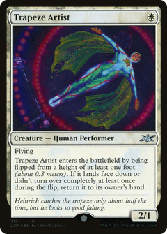 Trapeze Artist (Galaxy Foil) (UNF-318) - Unfinity Foil-1