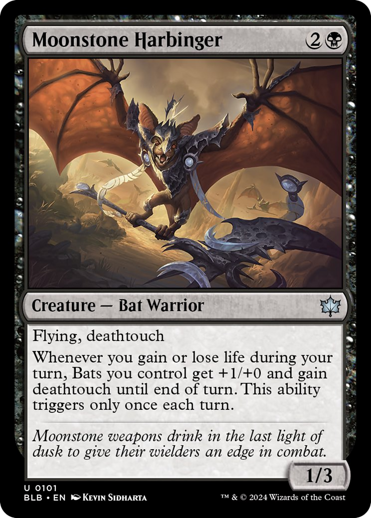Moonstone Harbinger [Bloomburrow]-1
