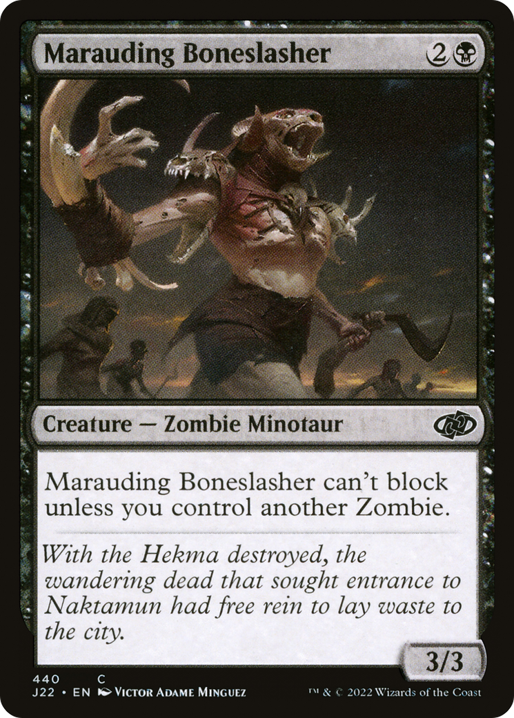 Marauding Boneslasher [Jumpstart 2022]-1