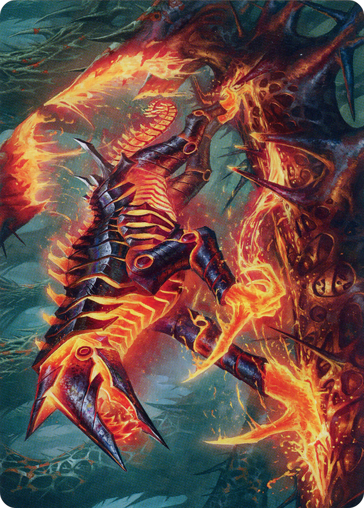 Kuldotha Cackler // Kuldotha Cackler (AONE-032) - Phyrexia: All Will Be One Art Series (Borderless)-1