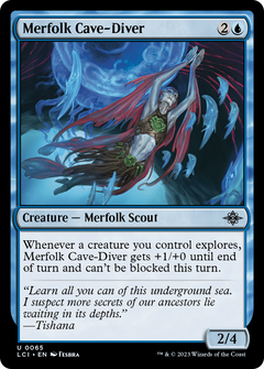 Merfolk Cave-Diver [The Lost Caverns of Ixalan]-1