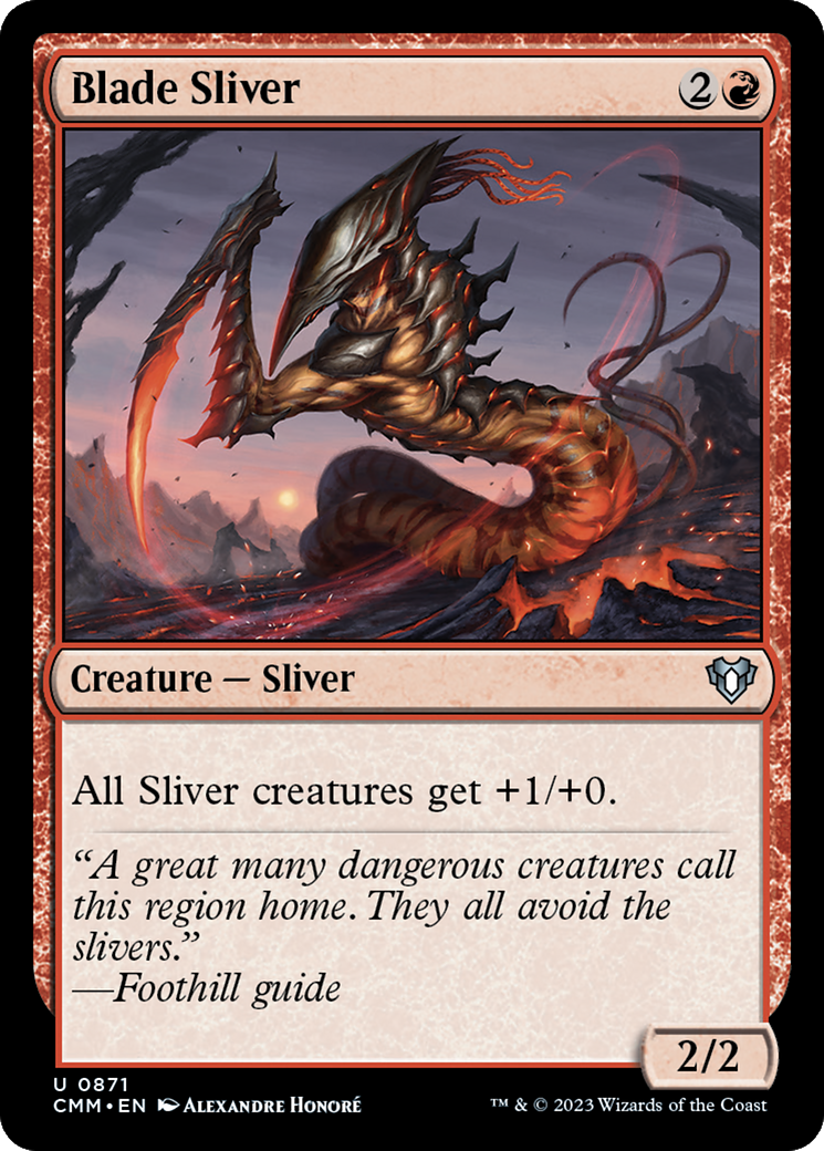 Blade Sliver [Commander Masters]-1