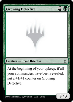 Growing Detective (UNK-CG03B) - Unknown Event-1