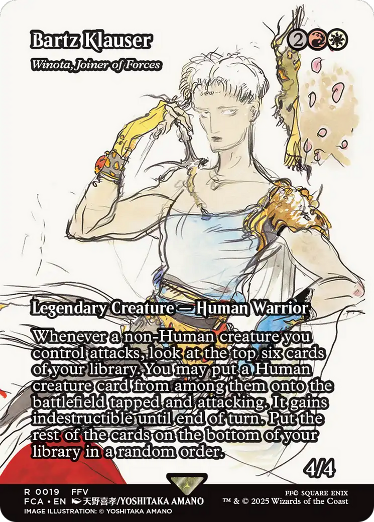 Bartz Klauser - Winota, Joiner of Forces (Showcase) [FINAL FANTASY : Through the Ages]-1