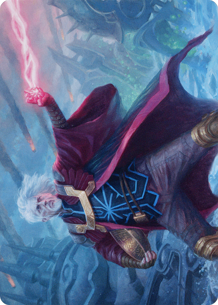 Urza, Lord Protector // Urza, Lord Protector (ABRO-041) - The Brothers' War Art Series (Borderless)-1