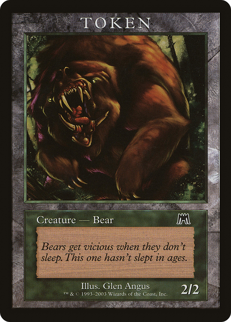 Bear Token [Magic Player Rewards 2003]-1