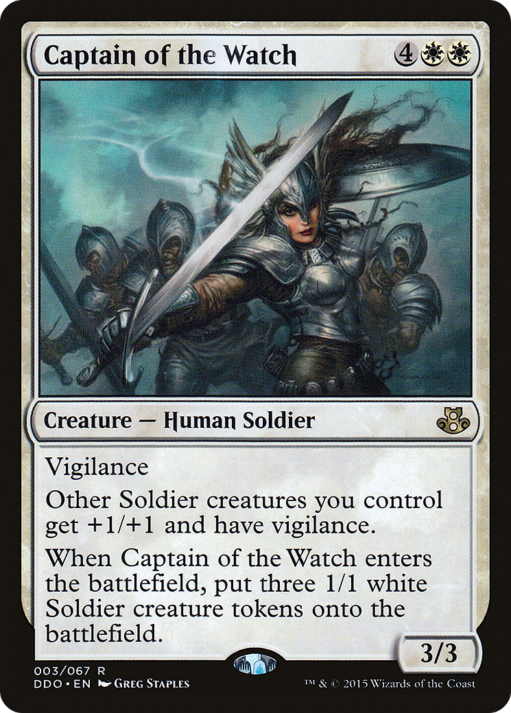 Captain of the Watch [Duel Decks: Elspeth vs. Kiora]-1