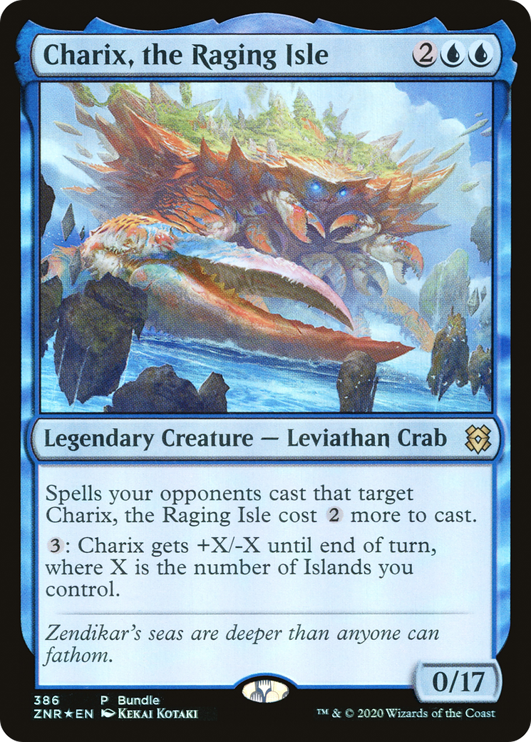 Charix, the Raging Isle (386) [Zendikar Rising Promos]-1
