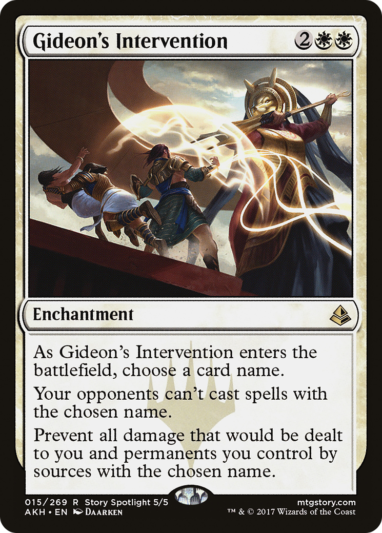 Gideon's Intervention [Amonkhet]-1