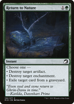 Return to Nature [Innistrad: Midnight Hunt]-1