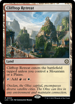 Clifftop Retreat [The Lost Caverns of Ixalan Commander]-1