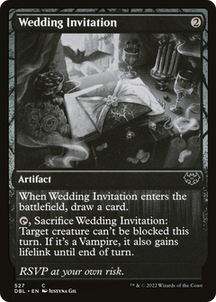 Wedding Invitation (DBL-527) - Innistrad: Double Feature-1
