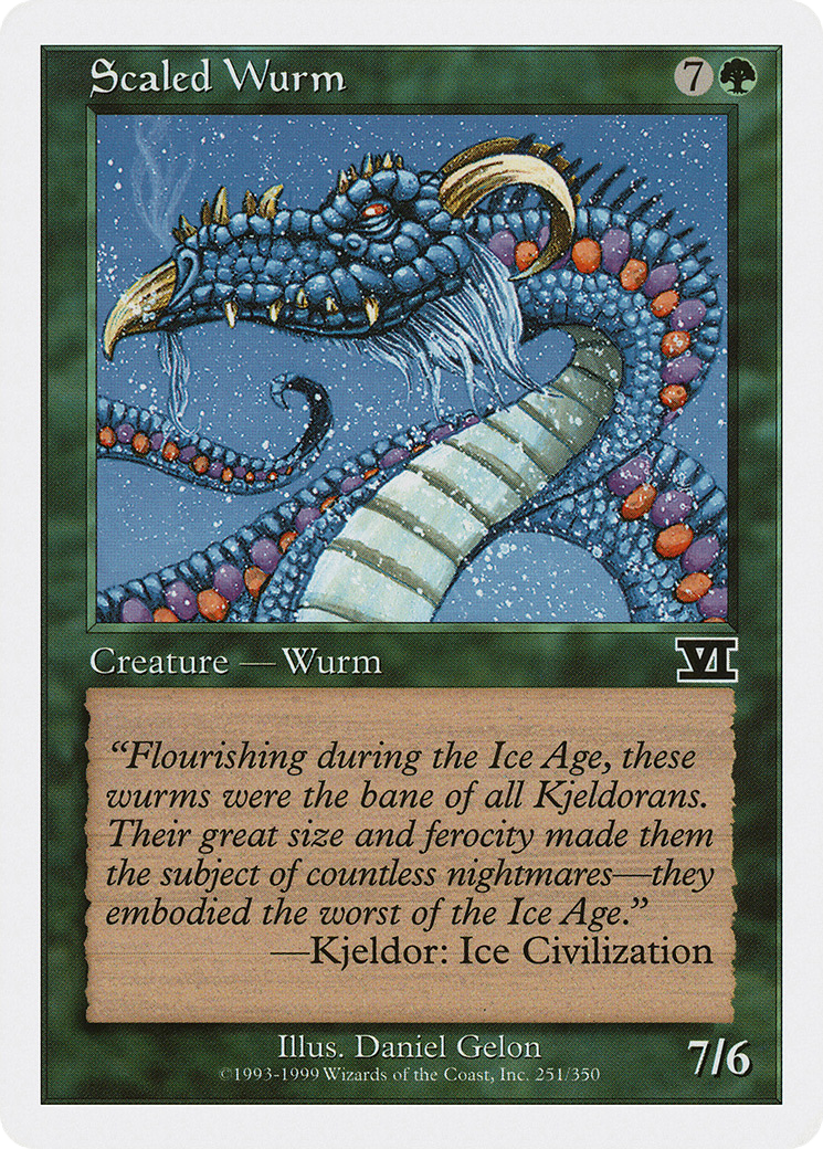 Scaled Wurm [Classic Sixth Edition]-1
