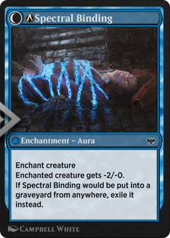 A-Binding Geist // A-Spectral Binding (VOW-A-48) - Innistrad: Crimson Vow: (Double Faced Transform)-2