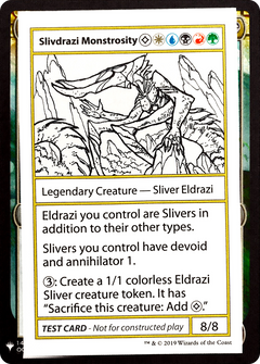 Slivdrazi Monstrosity [Mystery Booster Playtest Cards]-1