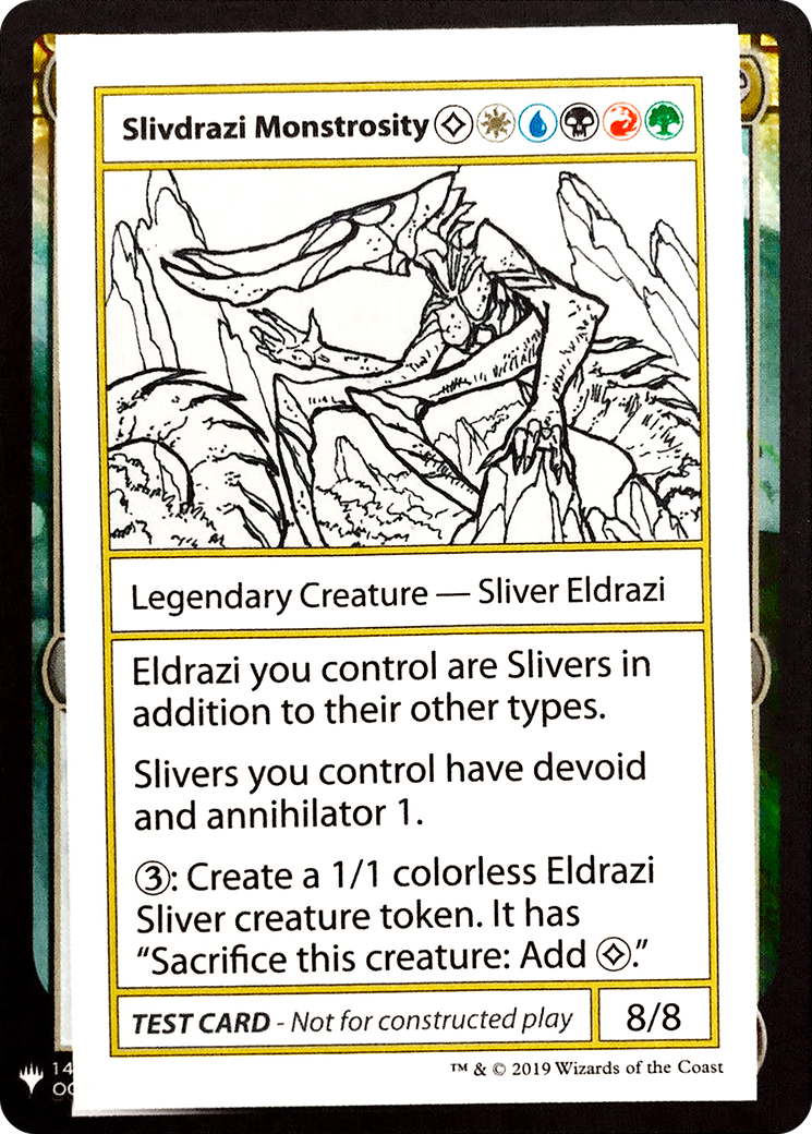 Slivdrazi Monstrosity [Mystery Booster Playtest Cards]-1
