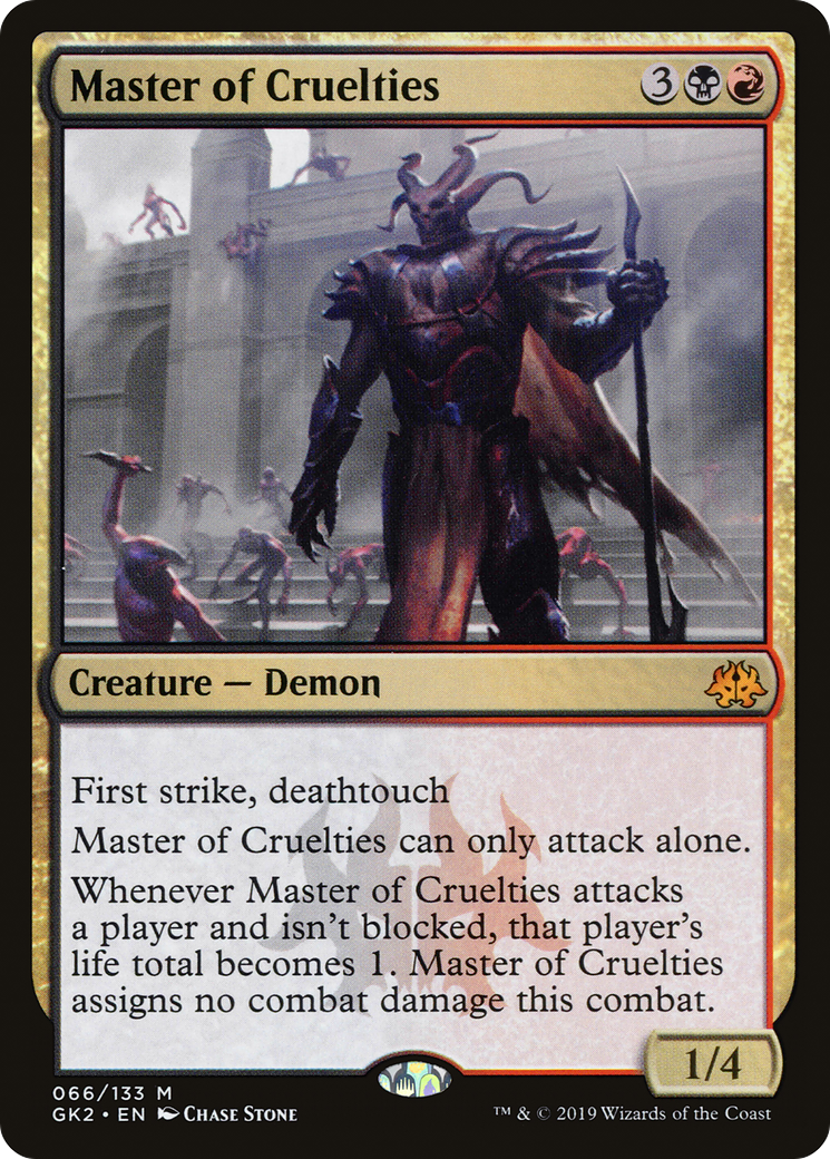 Master of Cruelties [Ravnica Allegiance Guild Kit]-1