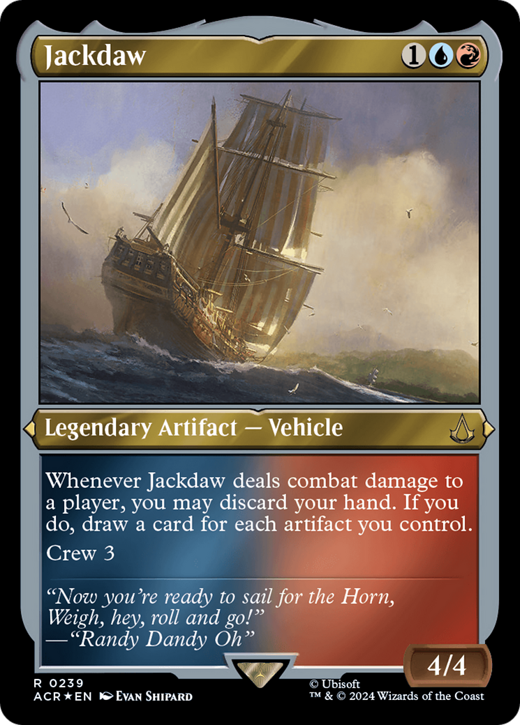 Jackdaw (ACR-239) - Assassin's Creed Etched Foil-1