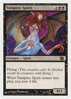 Vampiric Spirit (8ED-170) - 8th Edition Foil-1