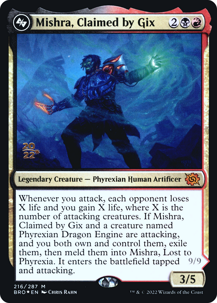 Mishra, Claimed by Gix [The Brothers' War Prerelease Promos]-1