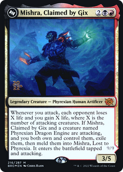 Mishra, Claimed by Gix [The Brothers' War Prerelease Promos]-1