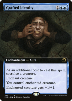 Grafted Identity (Extended Art) [Innistrad: Midnight Hunt]-1