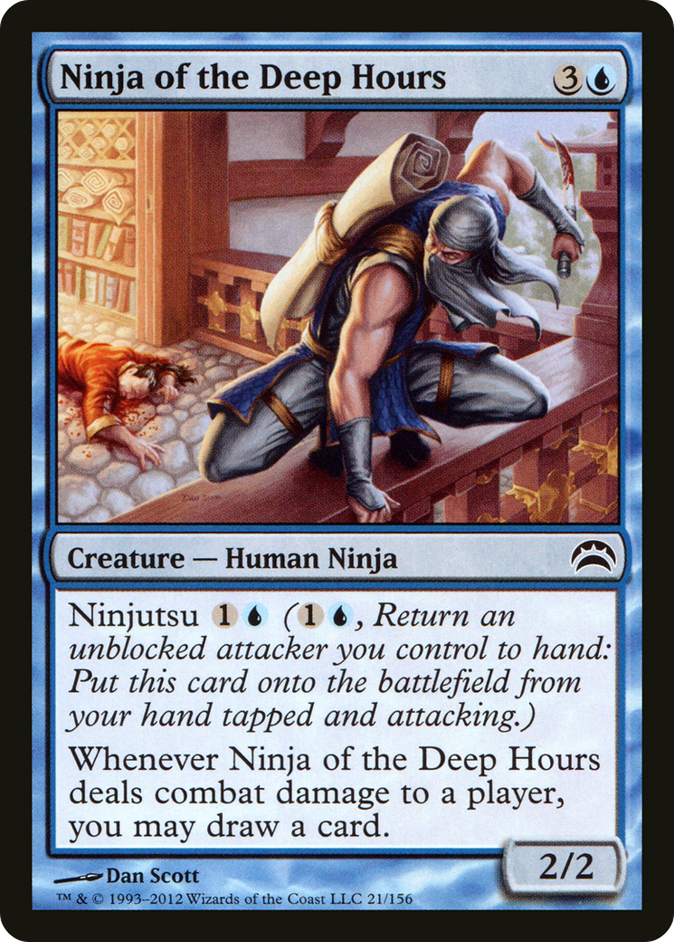 Ninja of the Deep Hours [Planechase 2012]-1