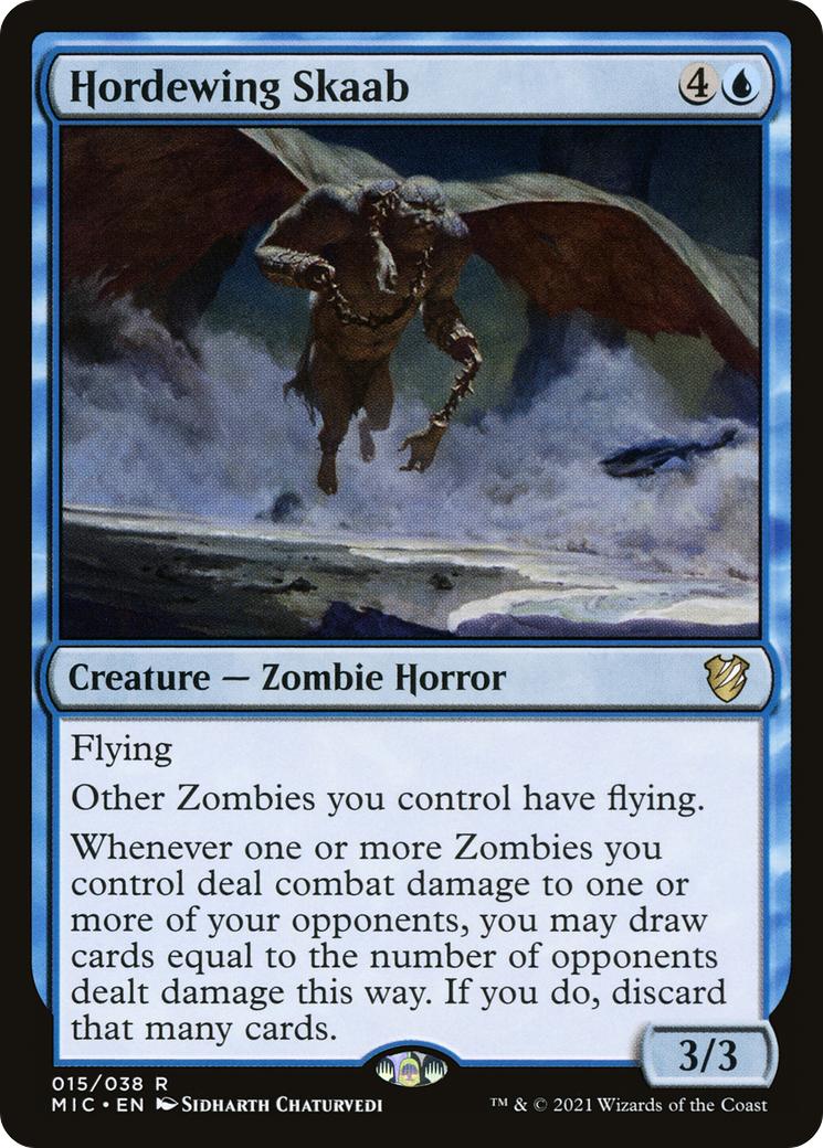 Hordewing Skaab [Innistrad: Midnight Hunt Commander]-1