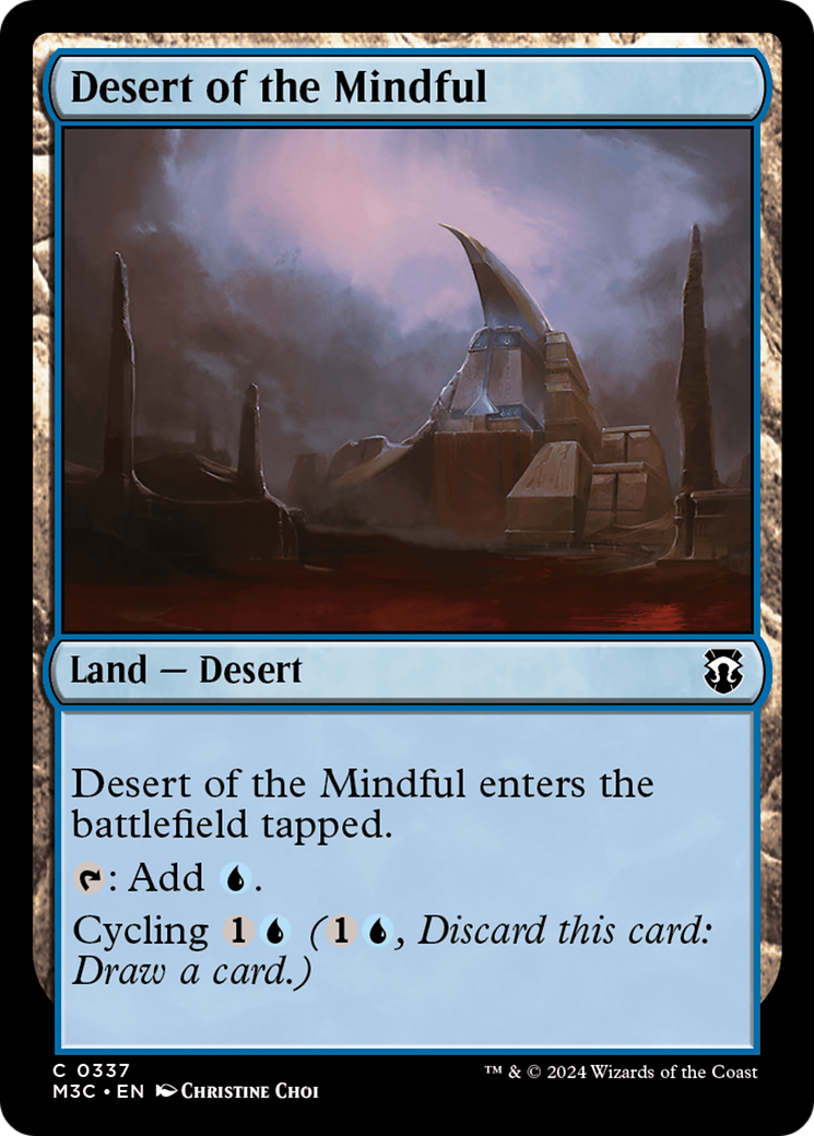 Desert of the Mindful [Modern Horizons 3 Commander]-1