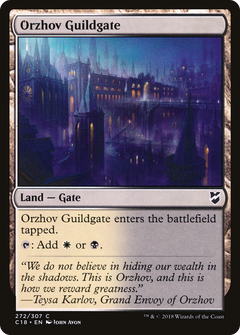 Orzhov Guildgate [Commander 2018]-1