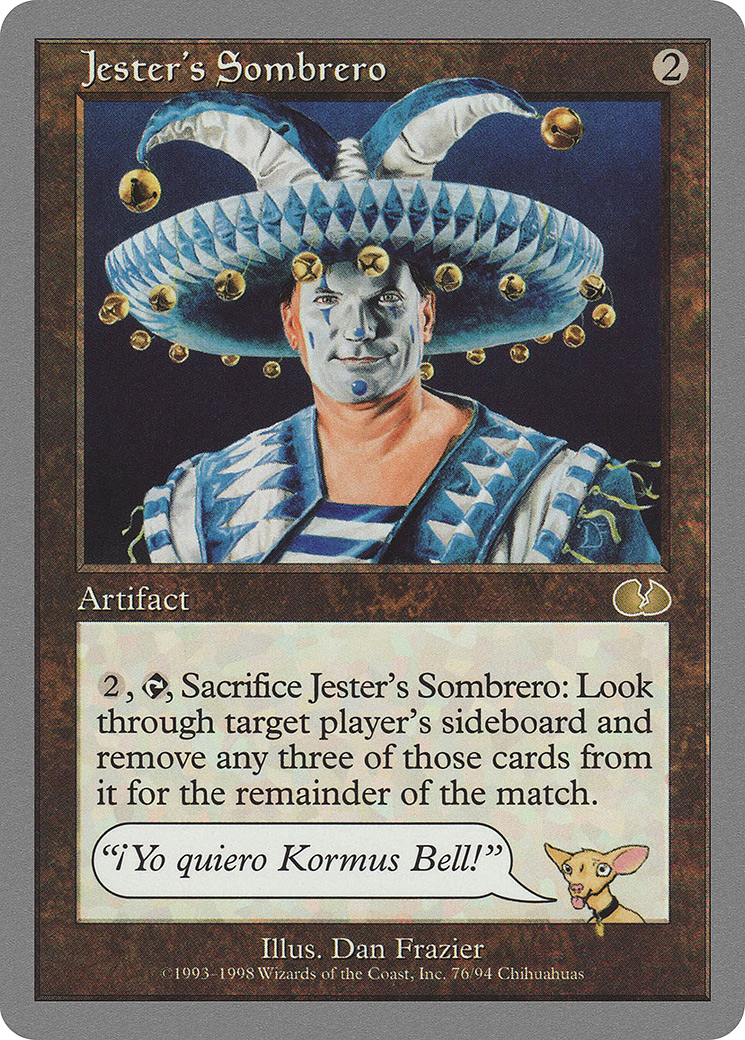 Jester's Sombrero [Unglued]-1