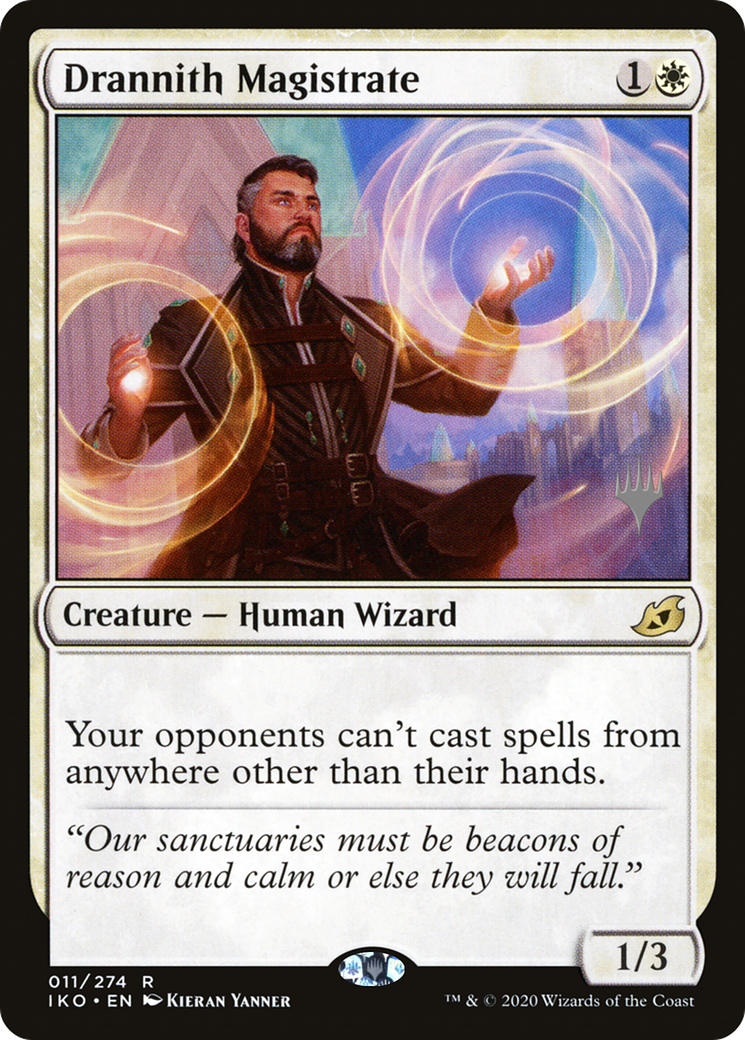 Drannith Magistrate (Promo Pack) [Ikoria: Lair of Behemoths Promos]-1