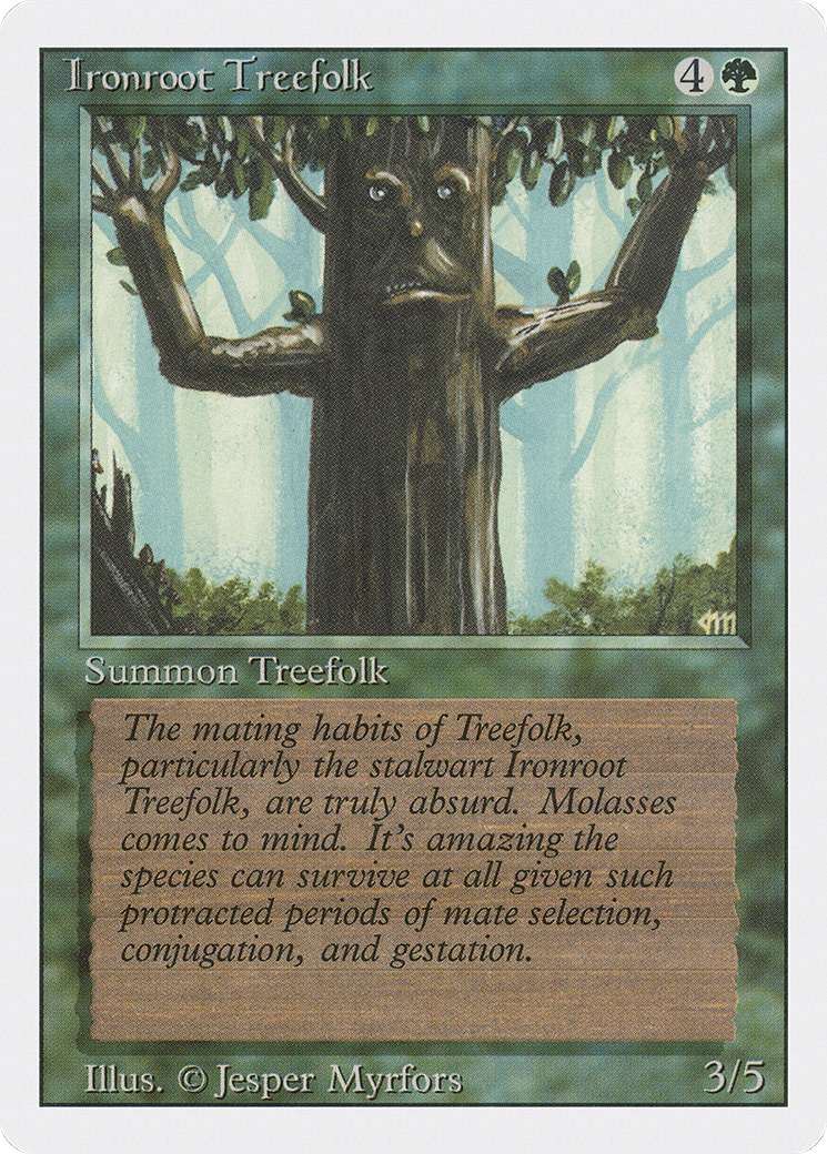 Ironroot Treefolk [Revised Edition]-1