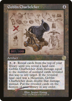 Goblin Charbelcher (Retro Schematic) (Serialized) [The Brothers' War Retro Artifacts]-1