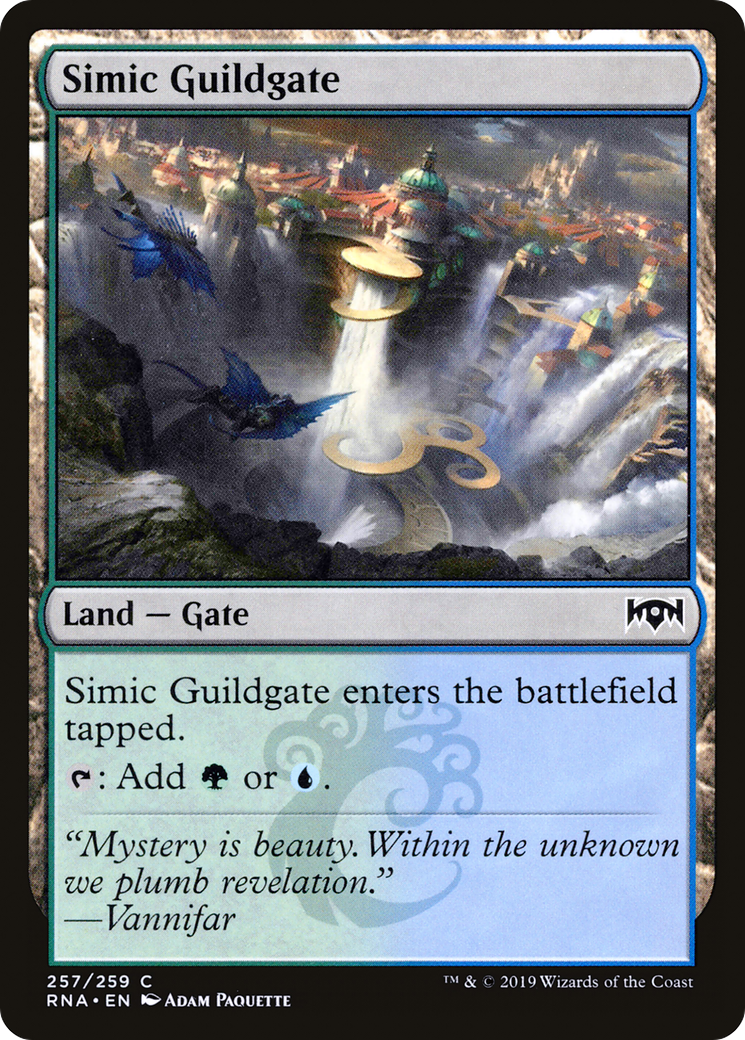 Simic Guildgate (257/259) [Ravnica Allegiance]-1
