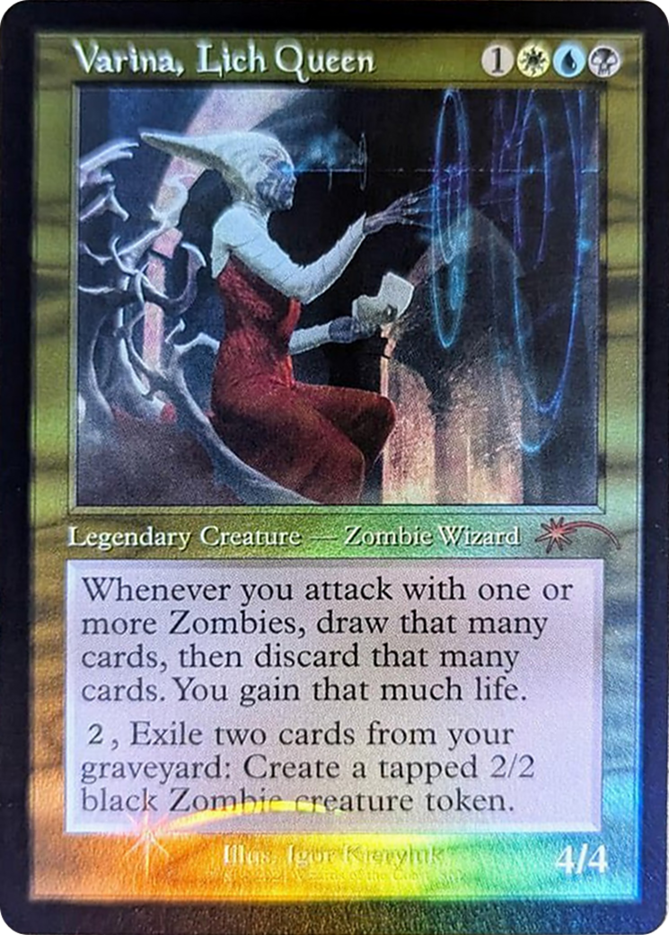 Varina, Lich Queen (Retro Frame) (SLD-861) - Secret Lair Drop Foil-1