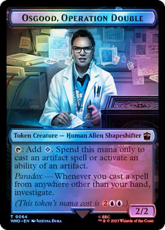 Osgood, Operation Double (TWHO-064) - Doctor Who Tokens Foil-1