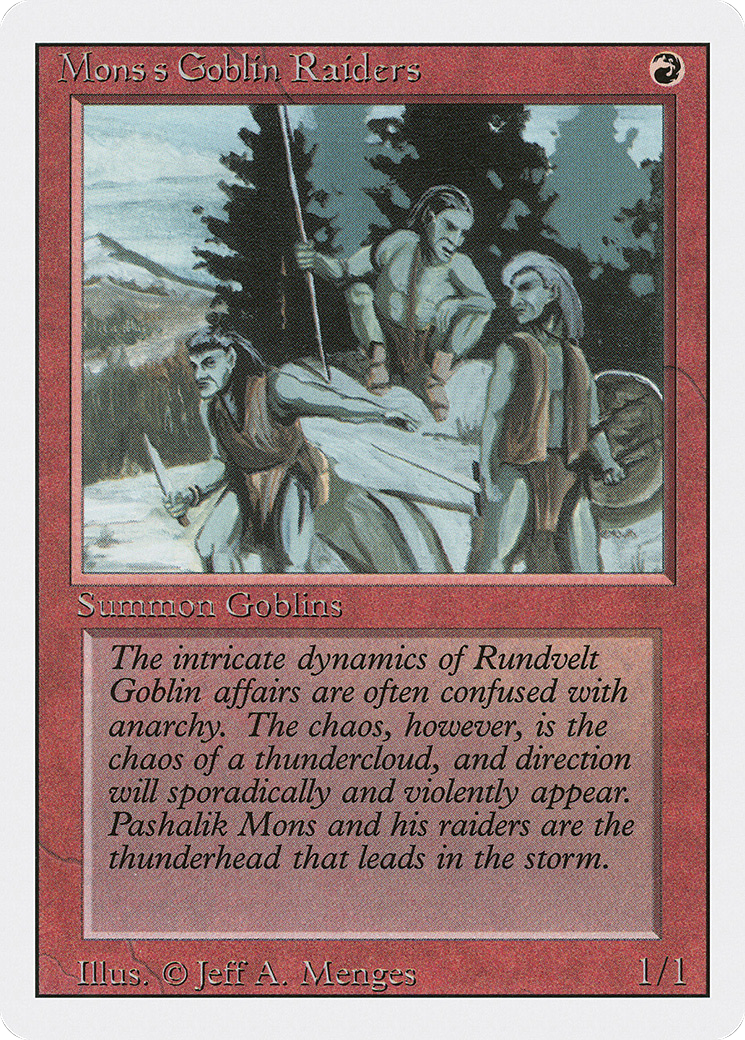 Mons's Goblin Raiders [Revised Edition]-1