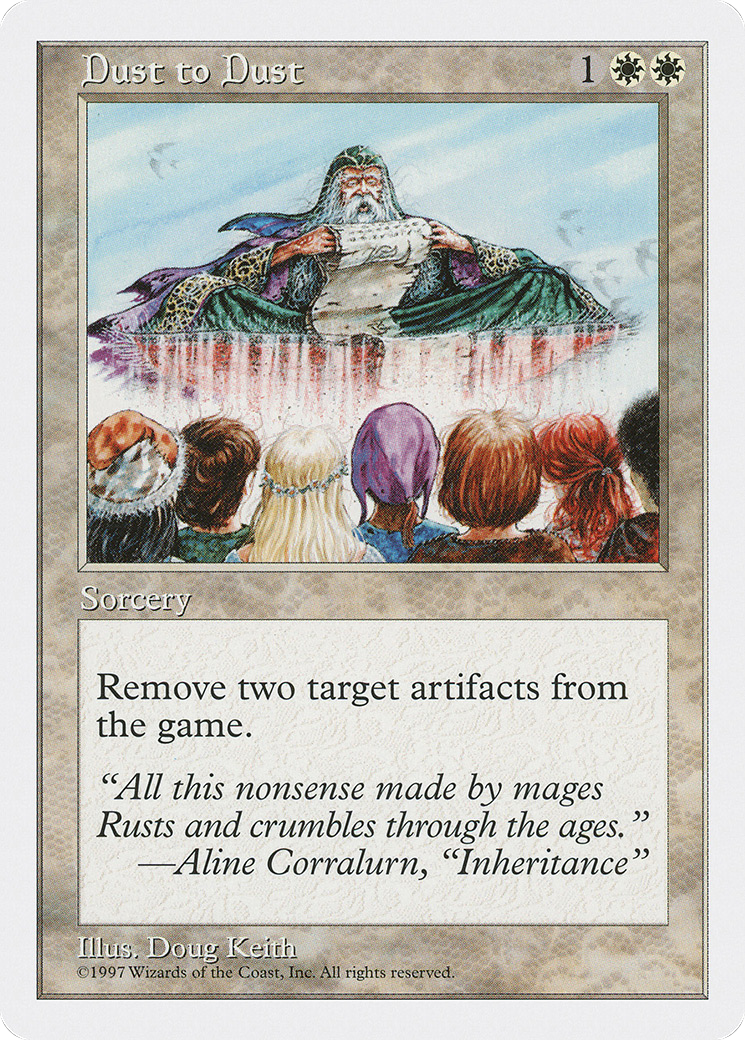 Dust to Dust [Fifth Edition]-1