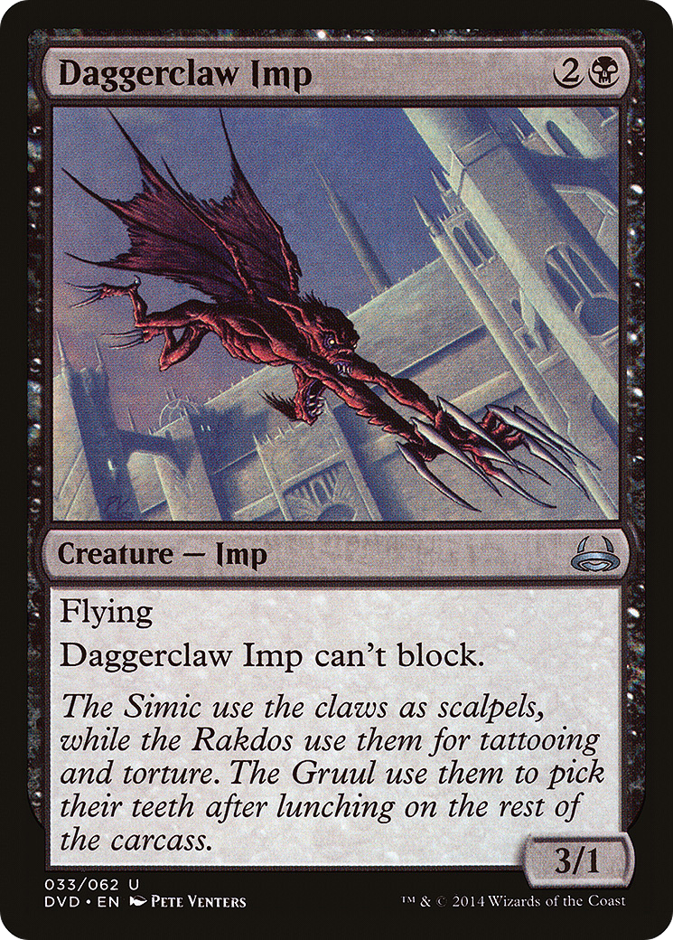 Daggerclaw Imp (Divine vs. Demonic) [Duel Decks Anthology]-1
