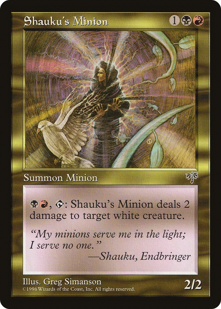 Shauku's Minion [Mirage]-1