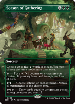 Season of Gathering (Borderless) [Bloomburrow]-1