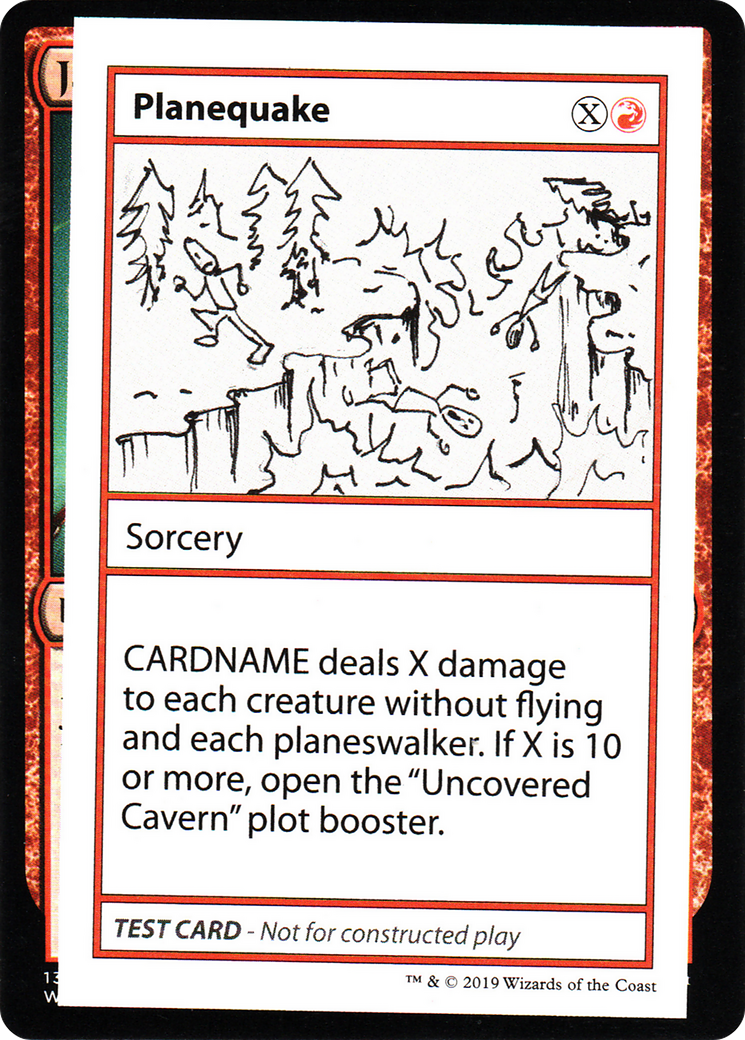 Planequake (2021 Edition) [Mystery Booster Playtest Cards]-1