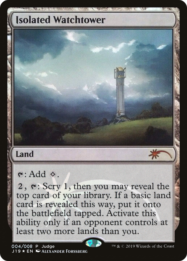 Isolated Watchtower [Judge Gift Cards 2019]-1