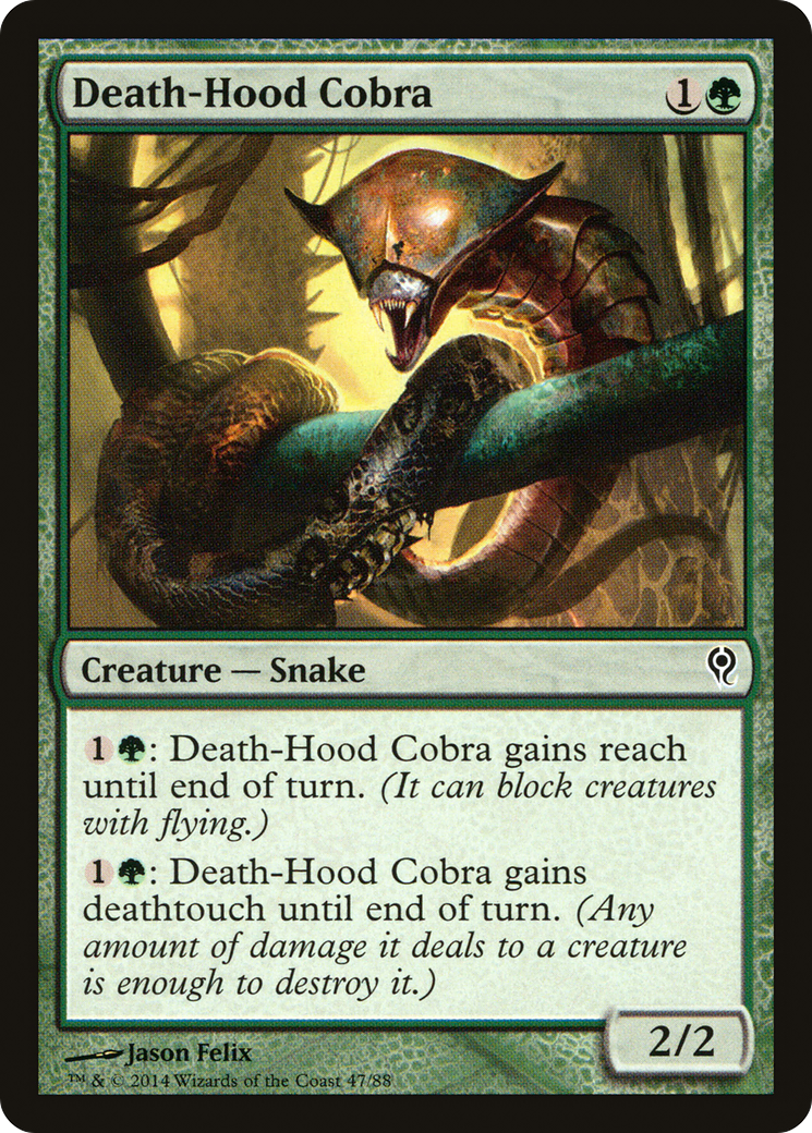 Death-Hood Cobra [Duel Decks: Jace vs. Vraska]-1
