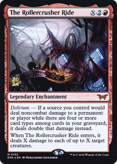 The Rollercrusher Ride (0155) [Duskmourn: House of Horror Prerelease Promos]-1